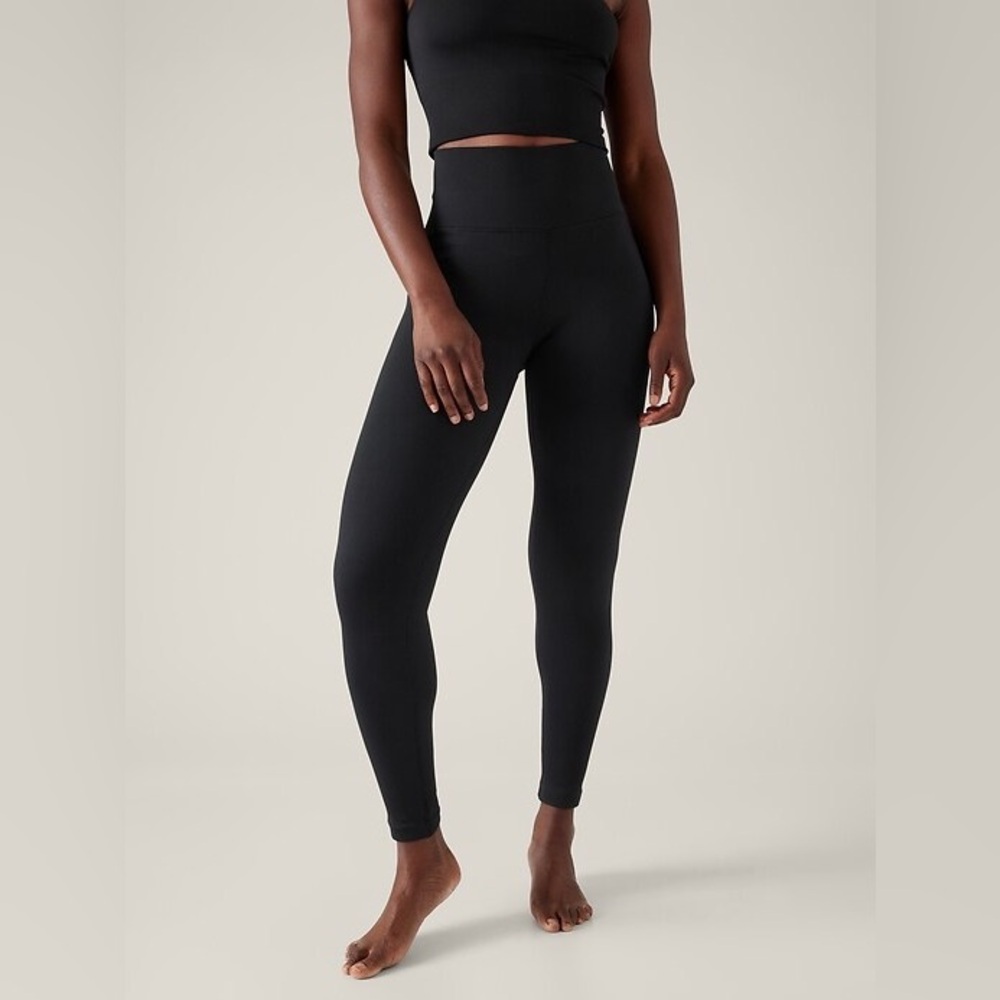 - NEW ATHLETA black Aurora seamless tights XL 7/8 length